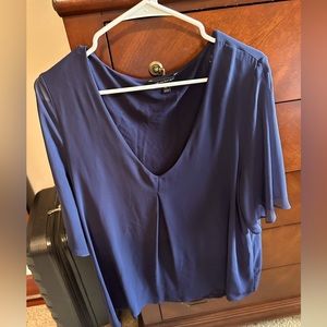 Banana Republic navy blouse